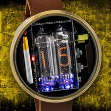 Часы Model 2 Nixie Tube Watch Brass