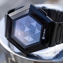 Часы Quasar LCD Watch BK/MR