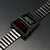 T-700 Blade (B-version, Dark Grey/Red) Цельнометаллические Противоударные Limited Edition OLED Watch OVO Robotics Japan