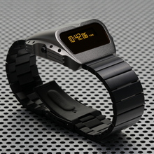 T-800 (Gray/Yellow, Black Bracelet) Цельнометаллические Противоударные Limited Edition OLED Watch OVO Robotics Japan
